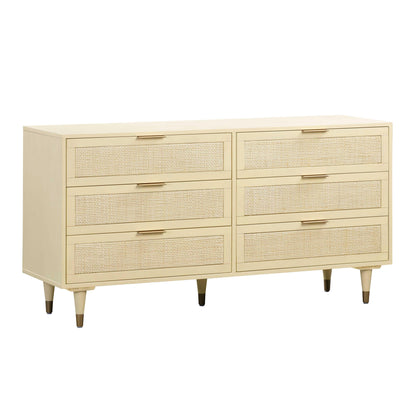 Hope Buttermilk 6 Drawer Dresser