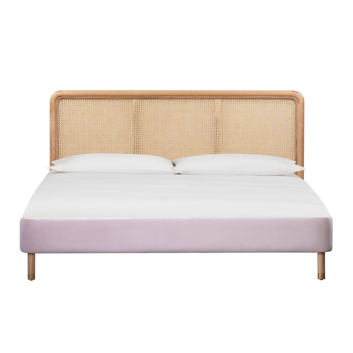 circe blush queen bed