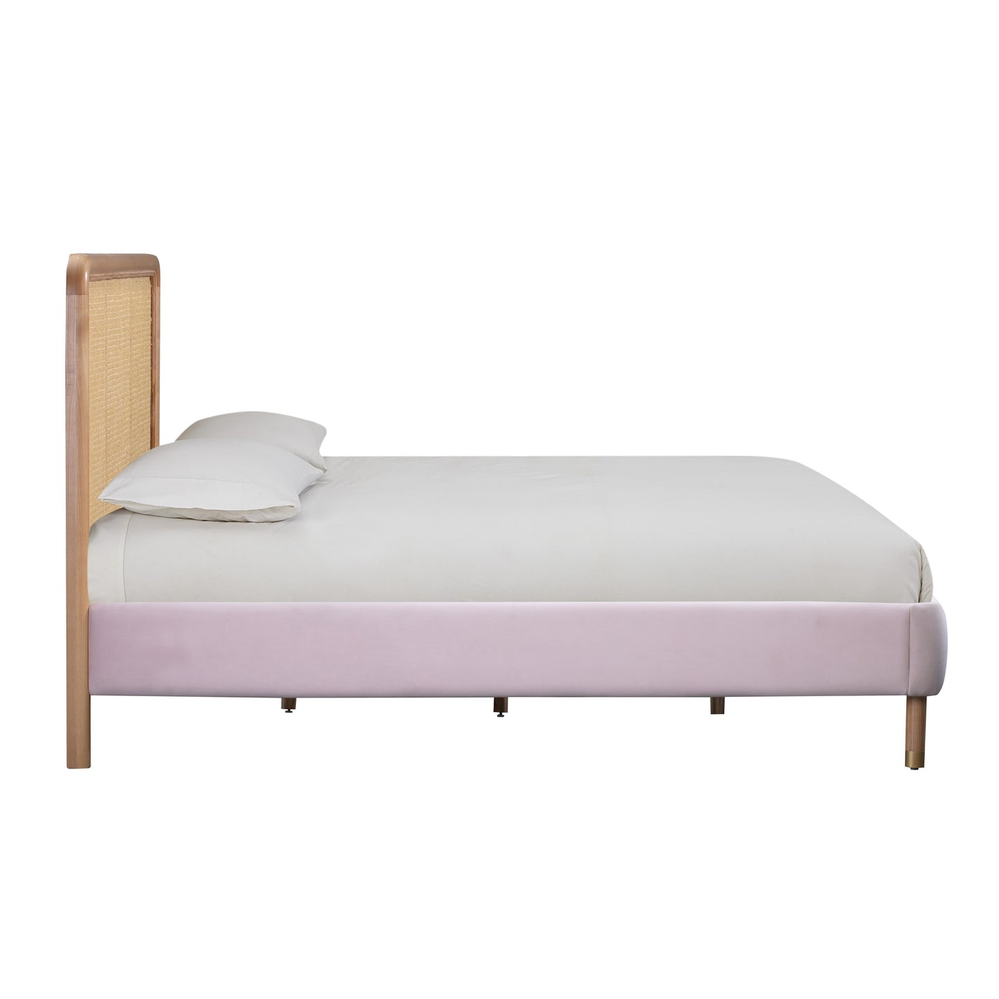 circe blush queen bed