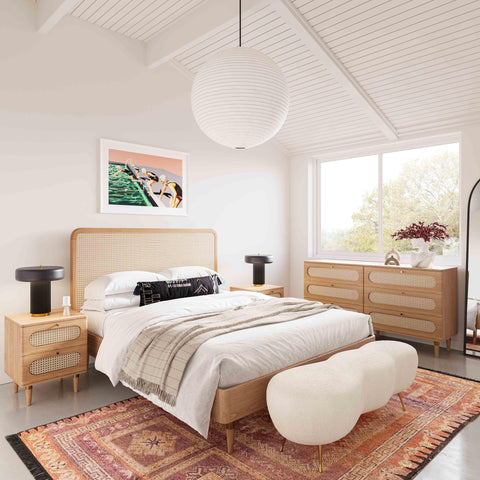 Melody Cane Bed in Queen
