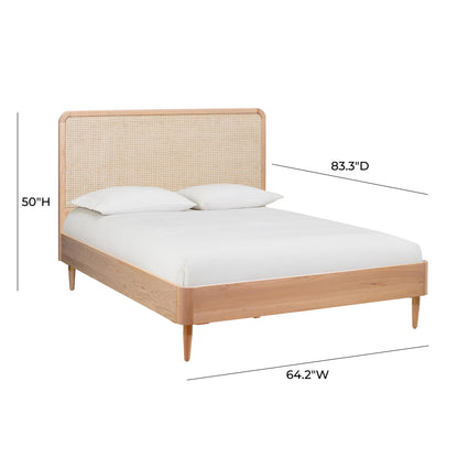 Melody Cane Bed in Queen