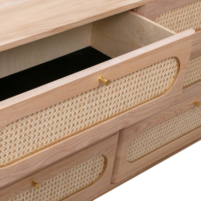 Melody Cane 6 Drawer Dresser