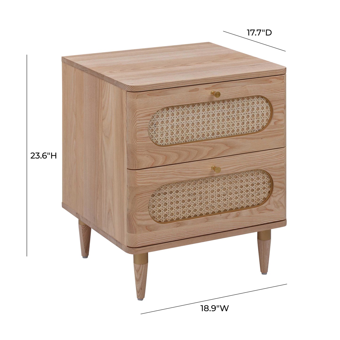 melody cane nightstand