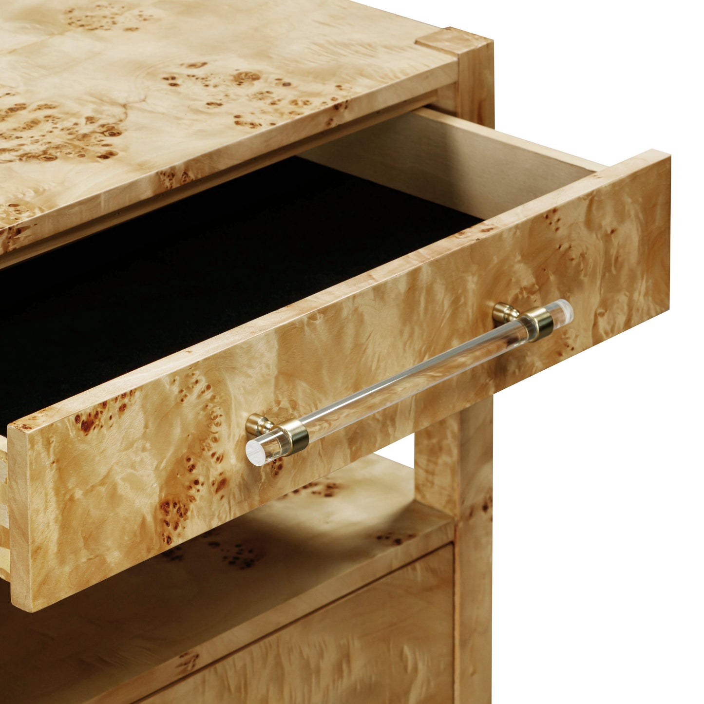 vanessa natural burl nightstand