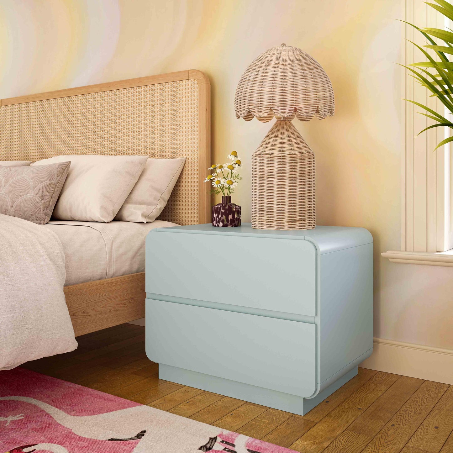 baila blue nightstand