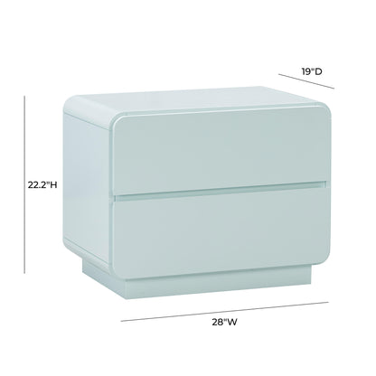 Baila Blue Nightstand