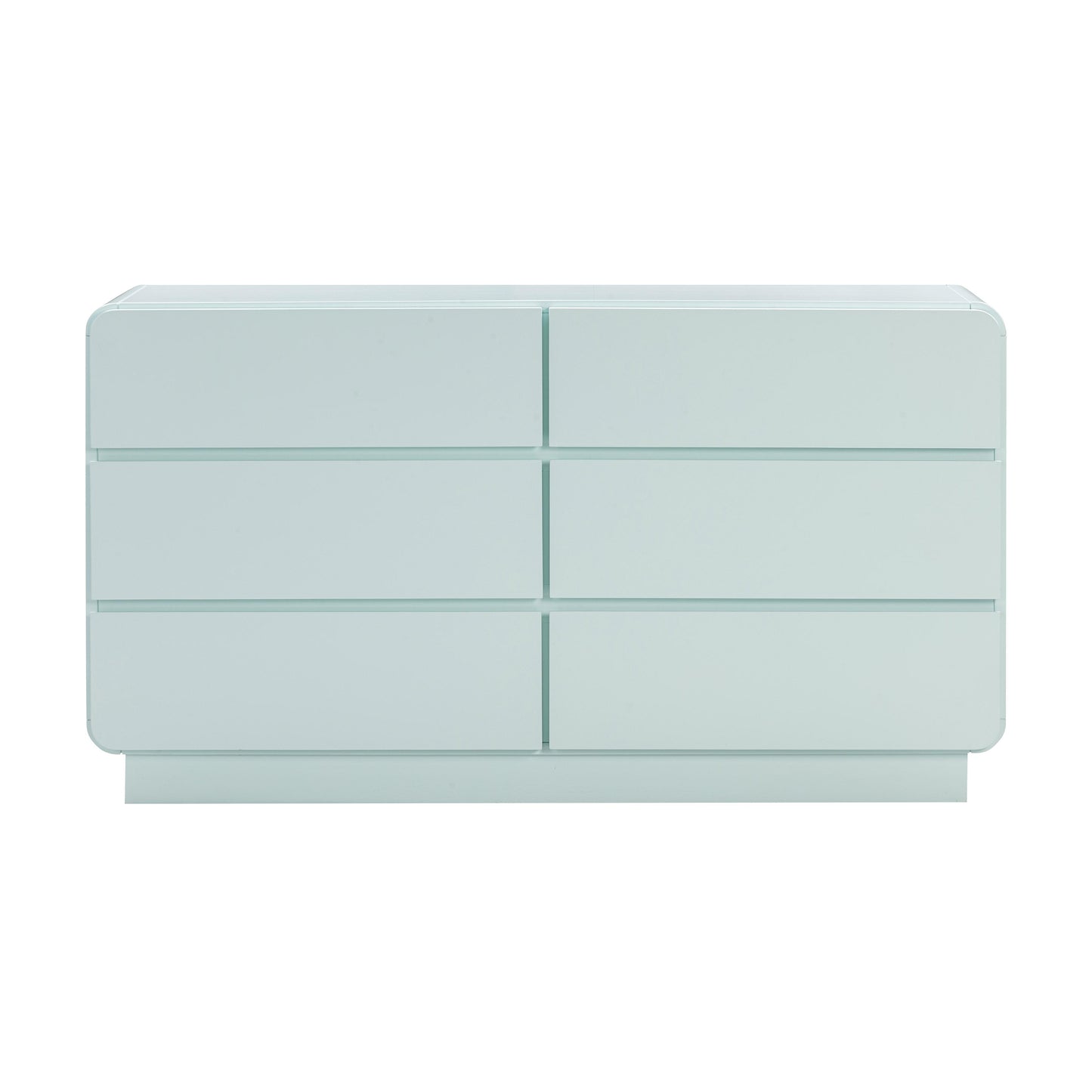 baila blue 6-drawer dresser