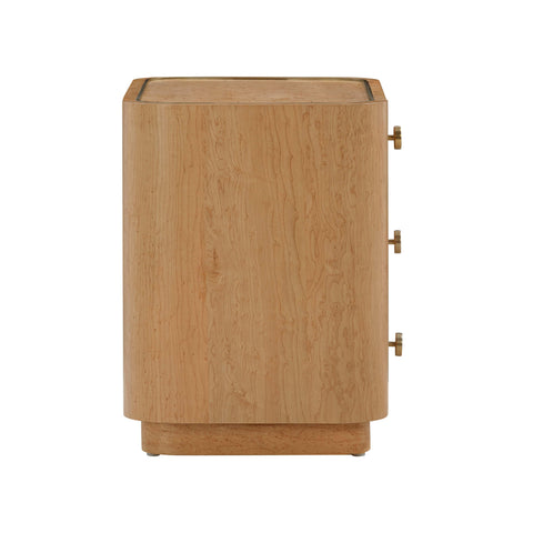 Lillian Natural Birdseye Maple Nightstand
