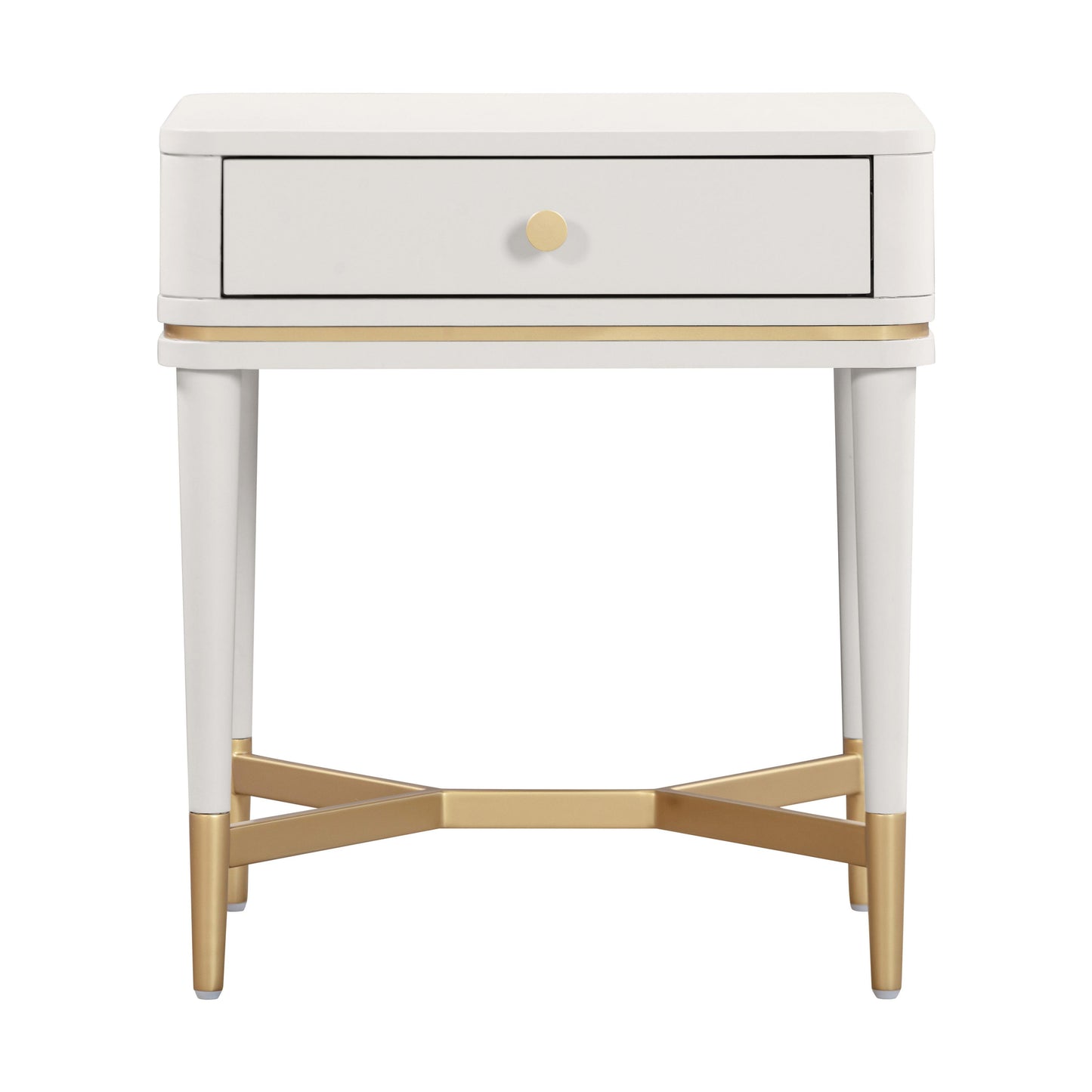 lucy cream nightstand