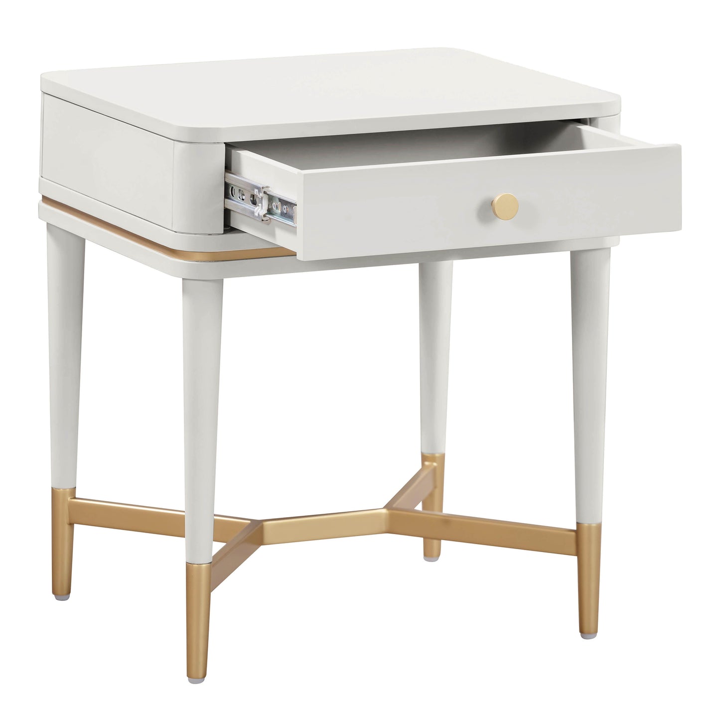 lucy cream nightstand