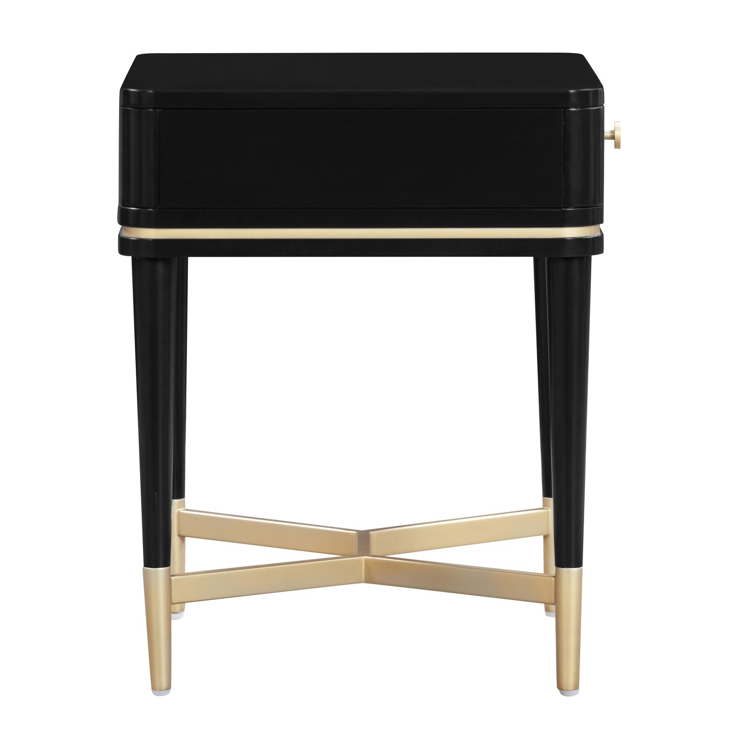 lucy black nightstand