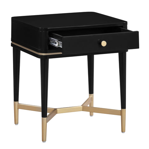 Lucy Black Nightstand