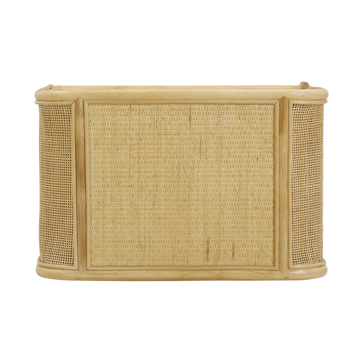 leaf natural rattan nightstand