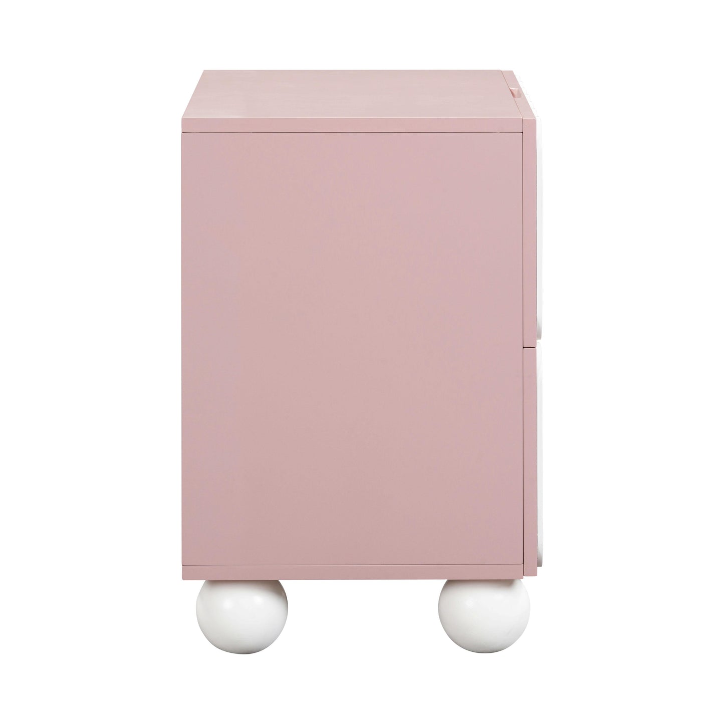 lucille motif mauve nightstand