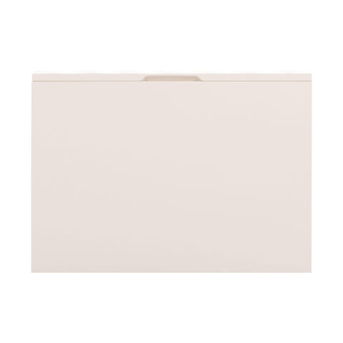 Lucille Motif Taupe Nightstand