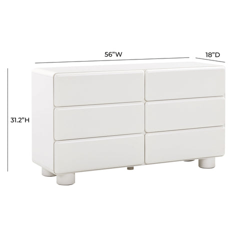 Estelle Valois 56" 6-Drawer Dresser - image 6