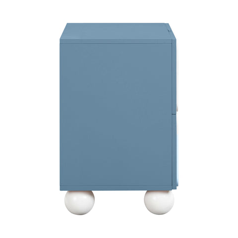 Lucienne Verona 23" Motif 2-Drawer Nightstand - image 4