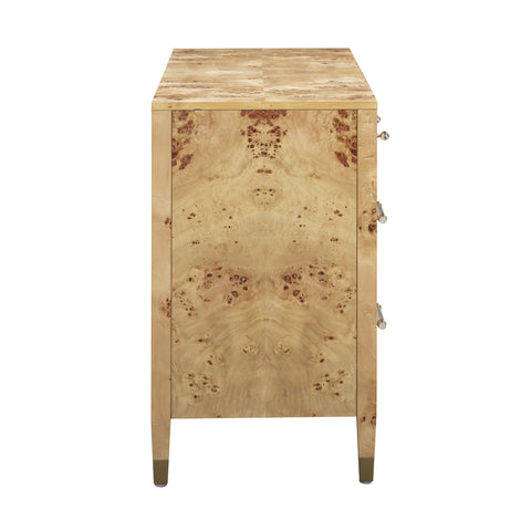 Valentina Capri 62" Burl 7-Drawer Dresser - image 5