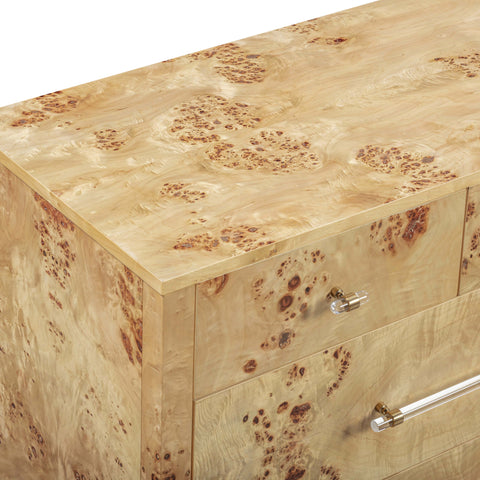 Valentina Capri 62" Burl 7-Drawer Dresser - image 8