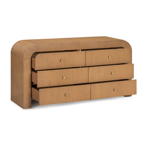 Camille Lucerne 62" Arched 6-Drawer Dresser - image 5