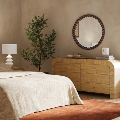 Camille Lucerne 62" Arched 6-Drawer Dresser - image 9
