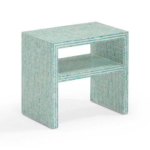 Estelle Devereux 22" Capiz Shell Nightstand - image 1