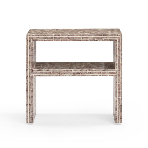 Estelle Devereux 22" Capiz Shell Nightstand - image 3