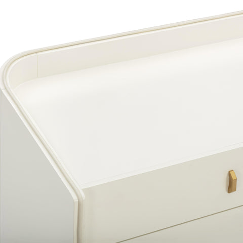 Aurelia Como 56" Cream 6-Drawer Dresser - image 7