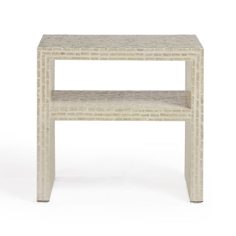Estelle Devereux 22" Capiz Shell Nightstand - image 3
