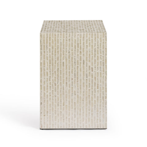 Estelle Devereux 22" Capiz Shell Nightstand - image 4