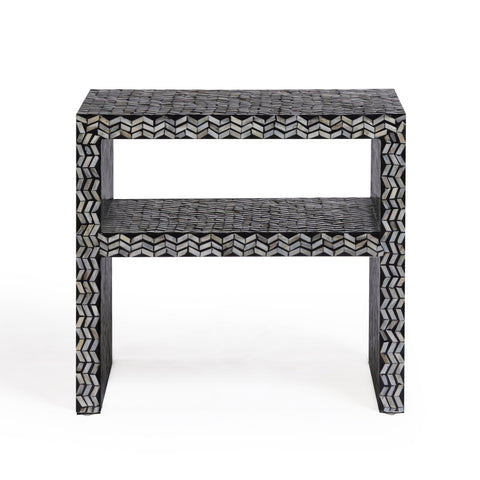 Estelle Devereux 22" Capiz Shell Nightstand - image 3