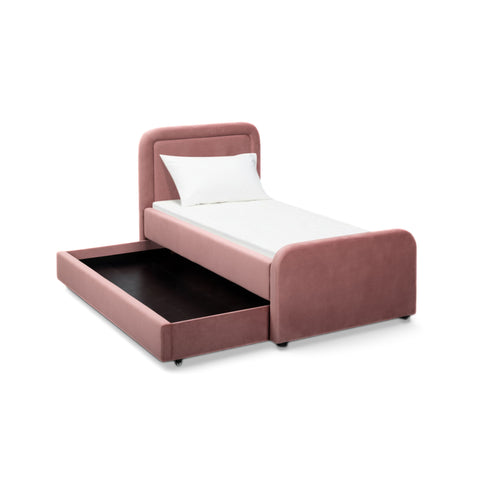 Alessia Castaigne Performance Velvet Trundle Bed in Twin - image 1