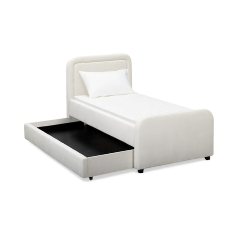 Alessia Castaigne Performance Velvet Trundle Bed in Twin - image 1