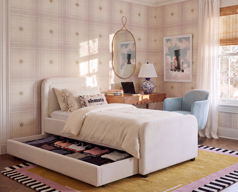 Alessia Castaigne Performance Velvet Trundle Bed in Twin - image 2