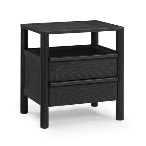Delphine Versailles 22" Ash 2-Drawer Nightstand - image 2