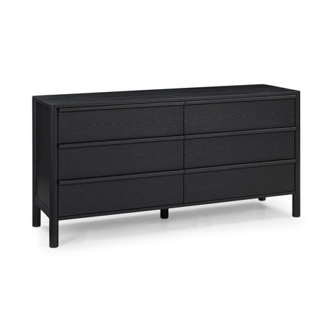 Delphine Versailles 62" Ash 6-Drawer Dresser - image 2