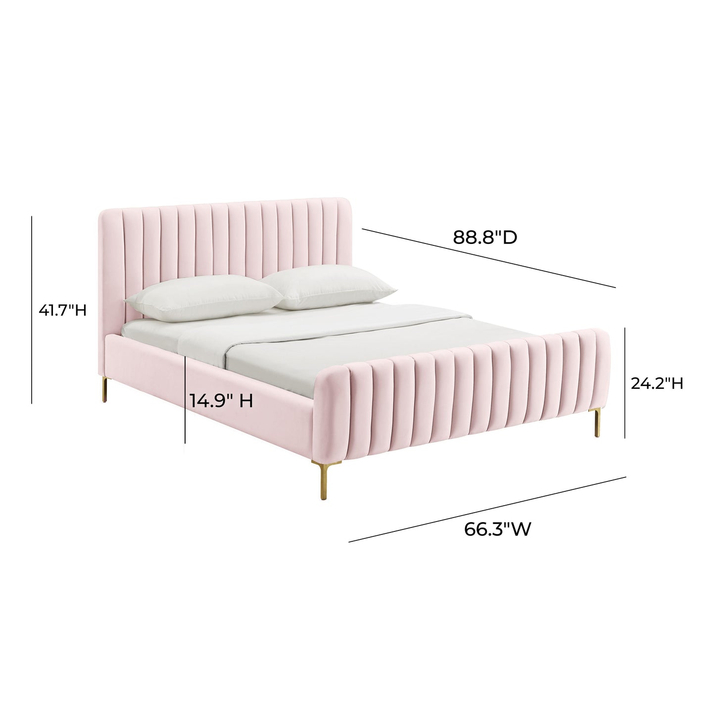 tarri blush bed in queen