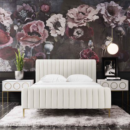 Tarri Cream Bed in King