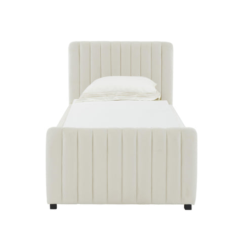 Elodie Bellamy Performance Velvet Trundle Bed in Twin - image 4