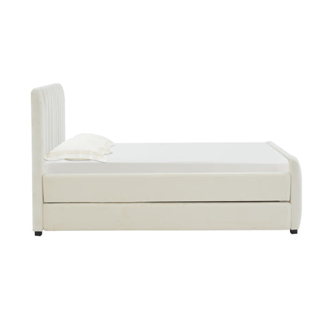 Elodie Bellamy Performance Velvet Trundle Bed in Twin - image 5