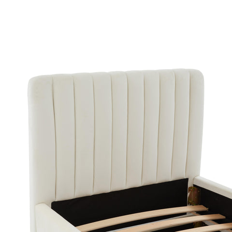 Elodie Bellamy Performance Velvet Trundle Bed in Twin - image 7