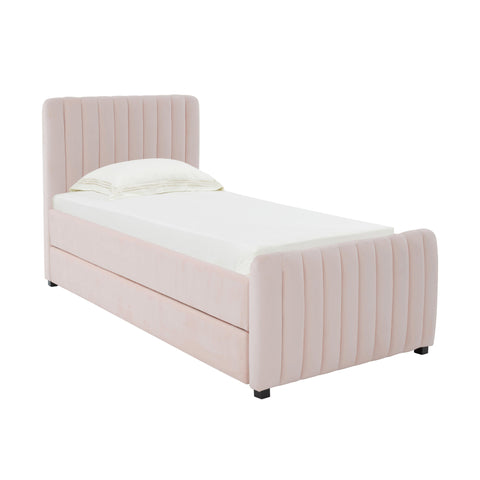 Elodie Bellamy Performance Velvet Trundle Bed in Twin - image 3