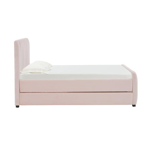 Elodie Bellamy Performance Velvet Trundle Bed in Twin - image 5