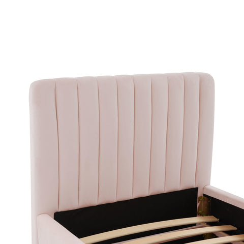 Elodie Bellamy Performance Velvet Trundle Bed in Twin - image 7