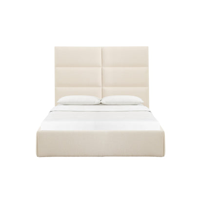 Archie Cream Boucle King Bed