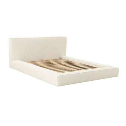 Zoe Cream Linen King Bed