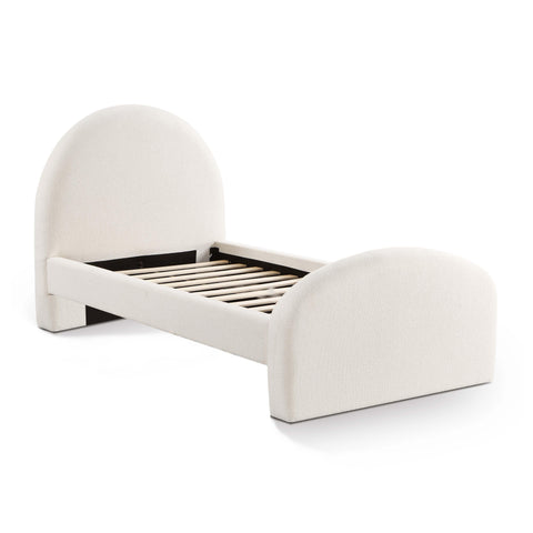 Solene Orleans Cream Performance Boucle Twin Bed - image 4