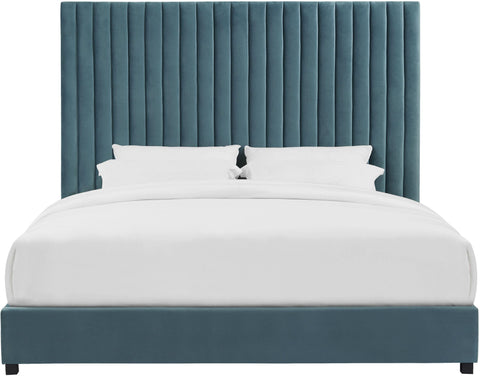 Julia Sea Blue Bed in King
