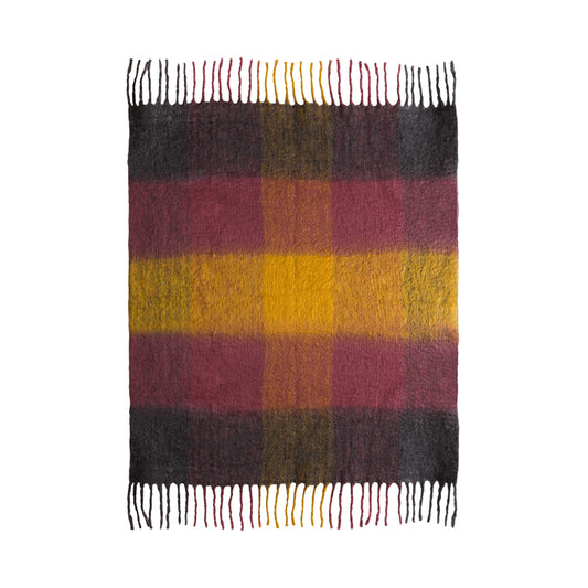 Platform Wool Colored Throw