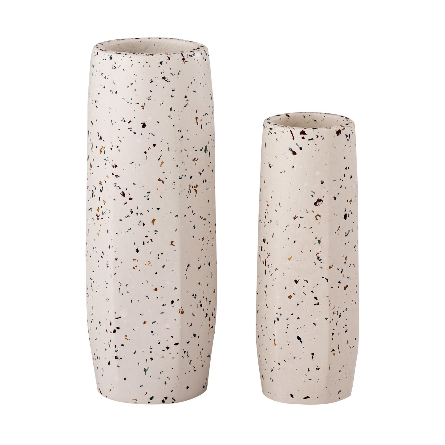 broohah white vase - small skinny